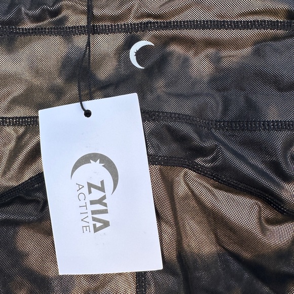 ZYIA Hendrix Bronze Metallic Pocket Drawstring  Luxe 7/8 6-8 - Picture 6 of 6